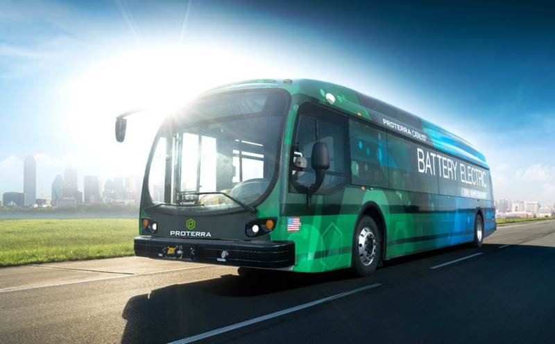אוטובוס חשמלי אוטונומי Proterra Catalyst E2