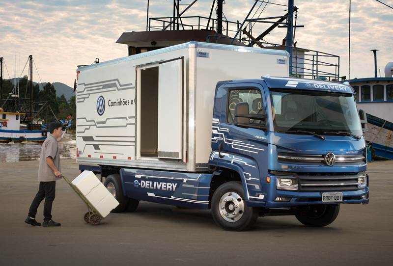 המשאית החשמלית e-delivery תיוצר על ידי פולקסווגן בברזיל ותגיע לאולמות התצוגה ב-2020